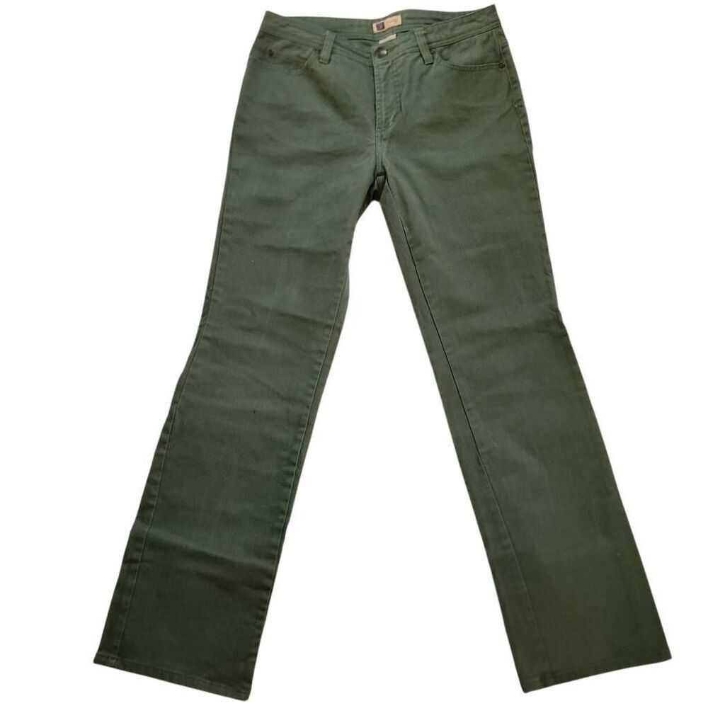 Faded Glory Women's Size 8 Sage Green Relaxed Jeans